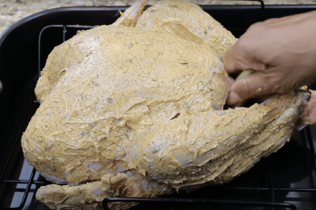  baking a  turkey